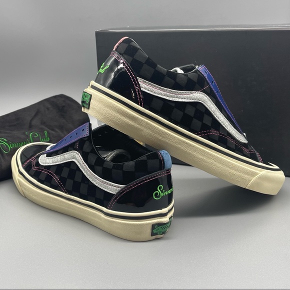 RARE Vans Vault Old Skool LX x Feature ‘Sinners Club - Part 2 Size M7.5 = W9 NEW - Picture 7 of 13